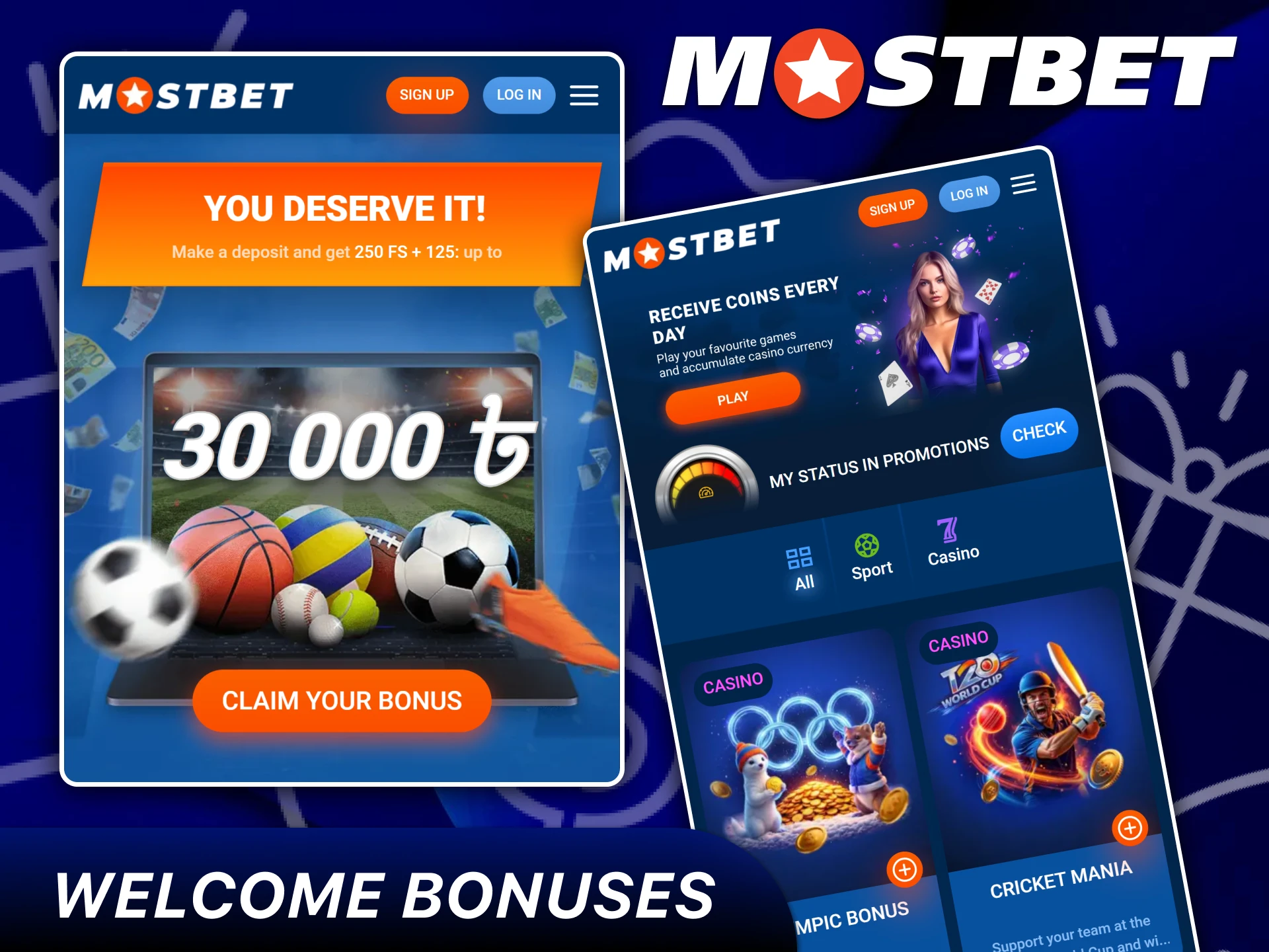 Claim your betting bonus in the Mostbet Bangladesh App.