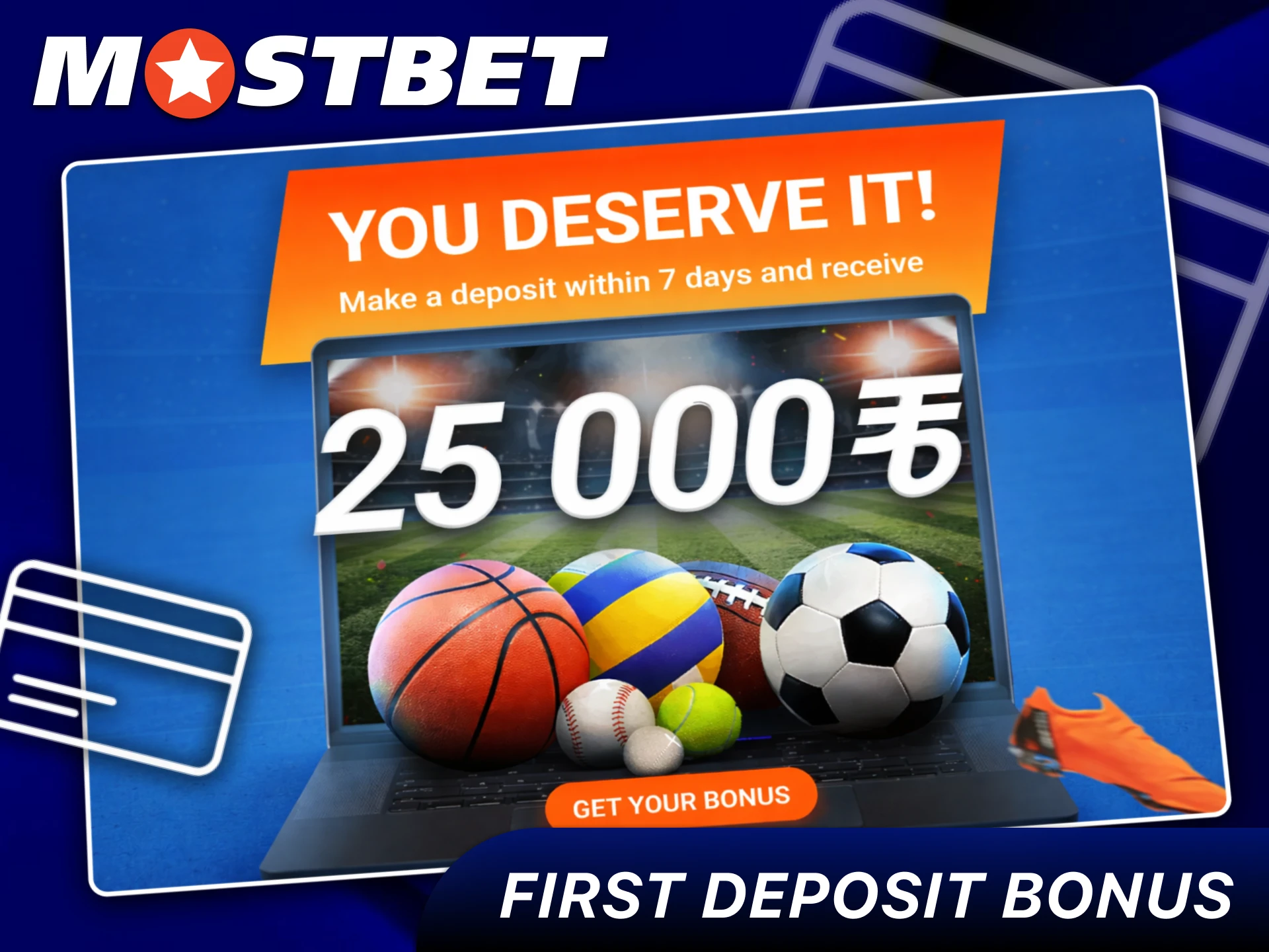 New users can activate a Welcome Bonus after making their initial deposit on Mostbet.