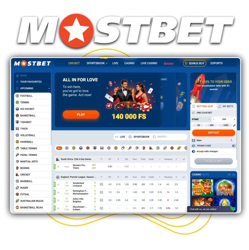 Download PC client of Mostbet Bd for Windows and Mac OS.