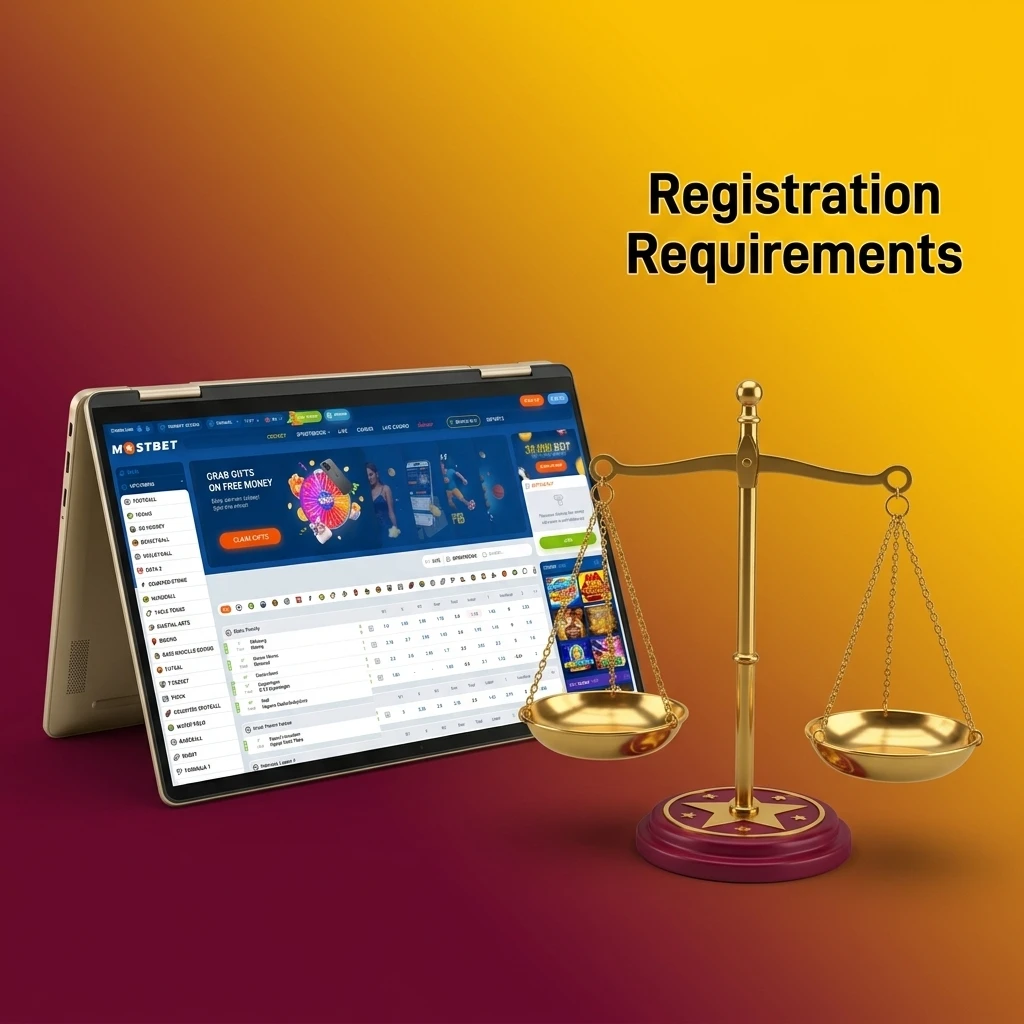 Mostbet registration requirements including minimum age 18, valid ID, one account per person, and accurate details for Bangladesh users