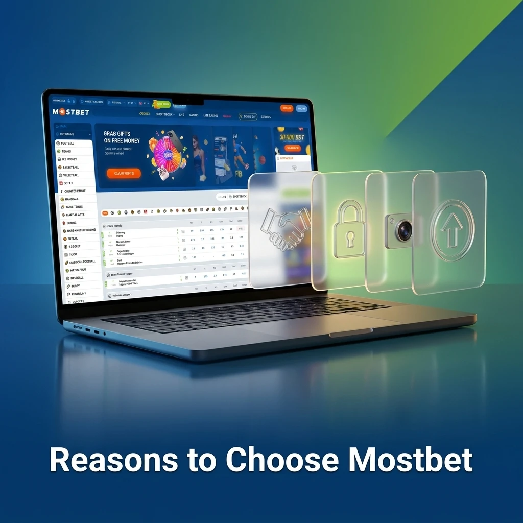 Mostbet Bangladesh platform showing sports betting odds, casino games, bKash payment options, and Bengali customer support features